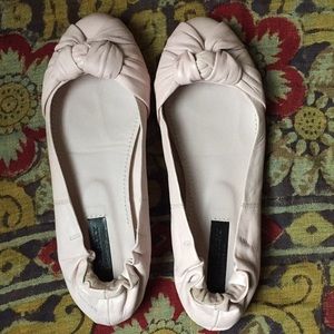 Burberry pink ballet flats
